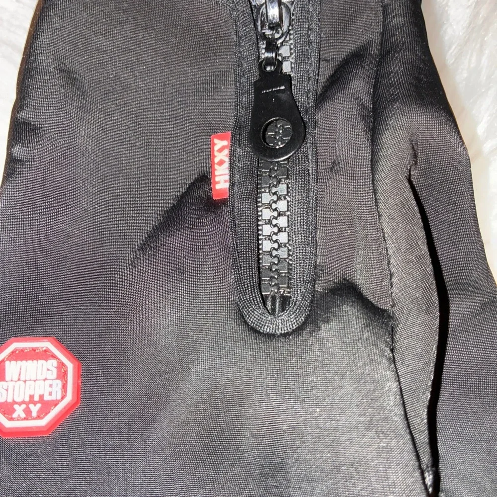 Hkxy Windstopper Gloves Winter Gloves‎ For Men Women, Touch Black Gloves